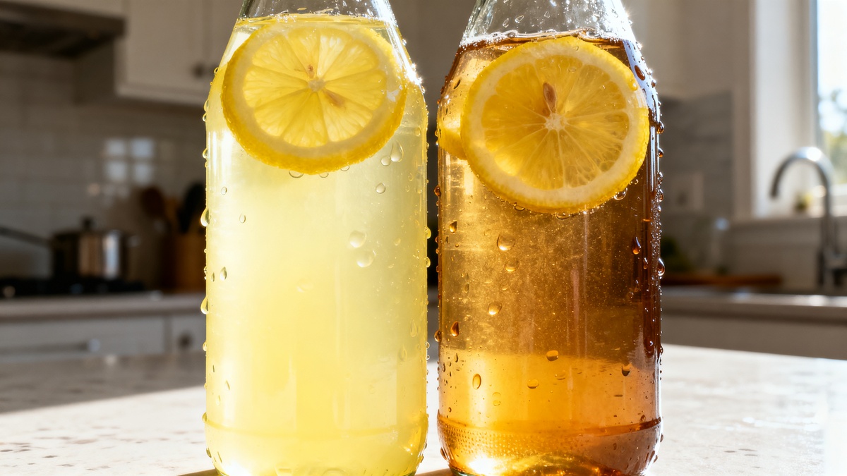 同款水溶C100差2个月日期,泛黄差异超明显!背后藏着VC的氧化小秘密