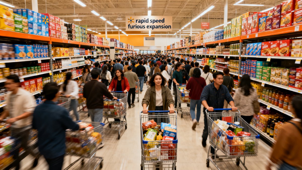 沃尔玛原址，淘小胖重庆二店火爆开业