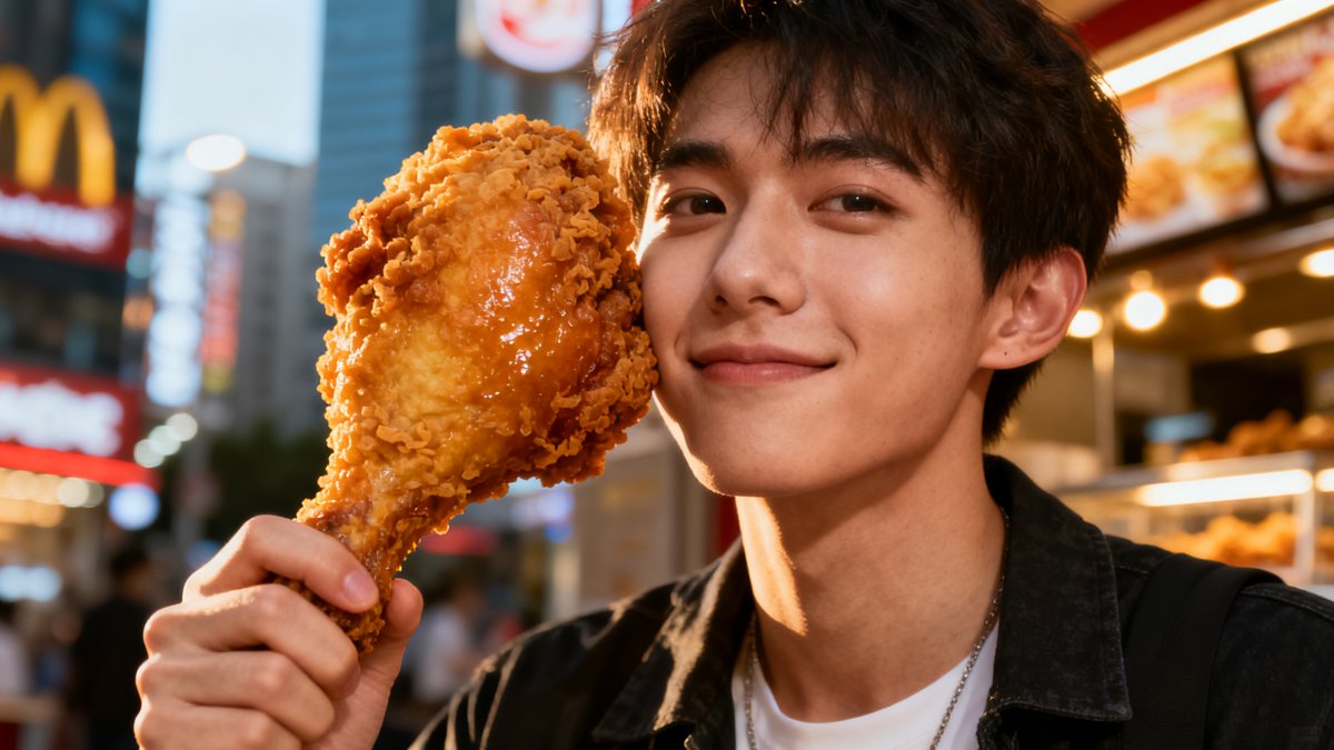 卖爆了，一只大鸡腿狂奔！