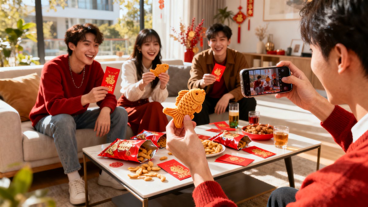 打造“能吃的红包”，浪味解锁年节零食新玩法！
