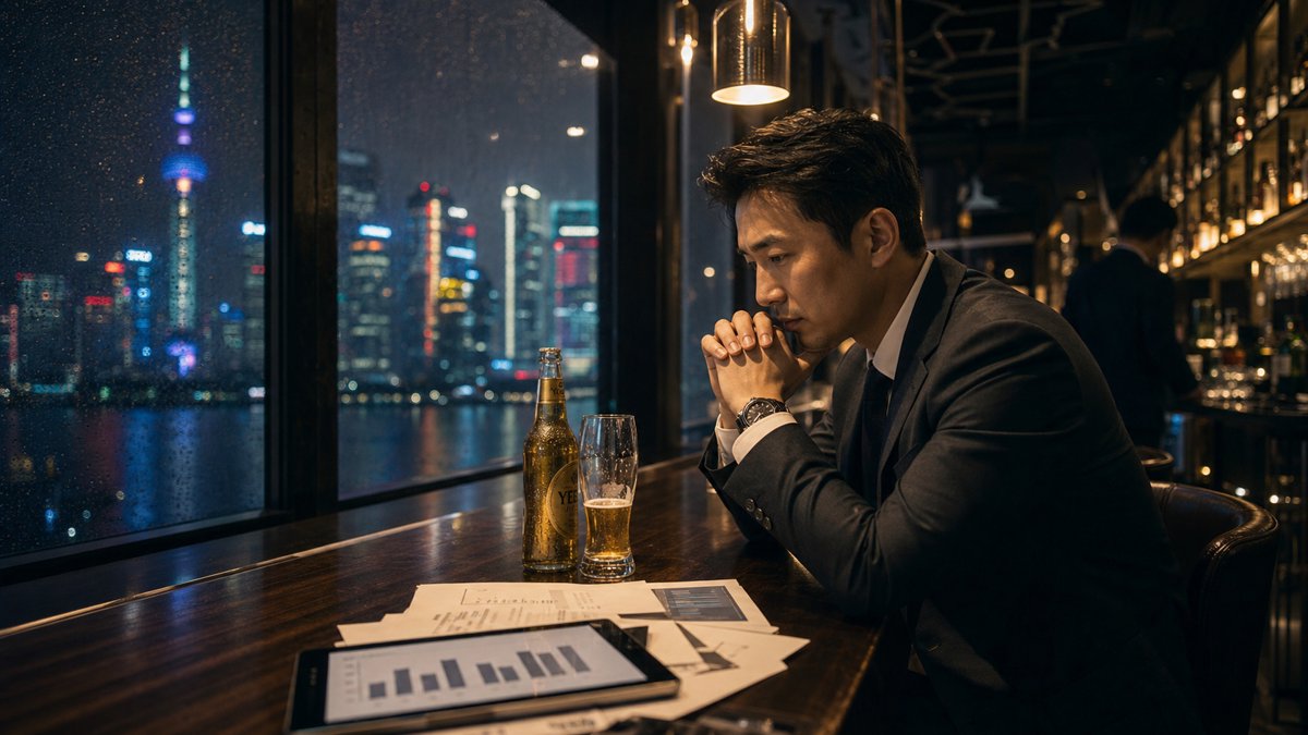 连续8季度下滑!曾经的”高端啤酒之王”在中国卖不动了?世界杯能救吗?