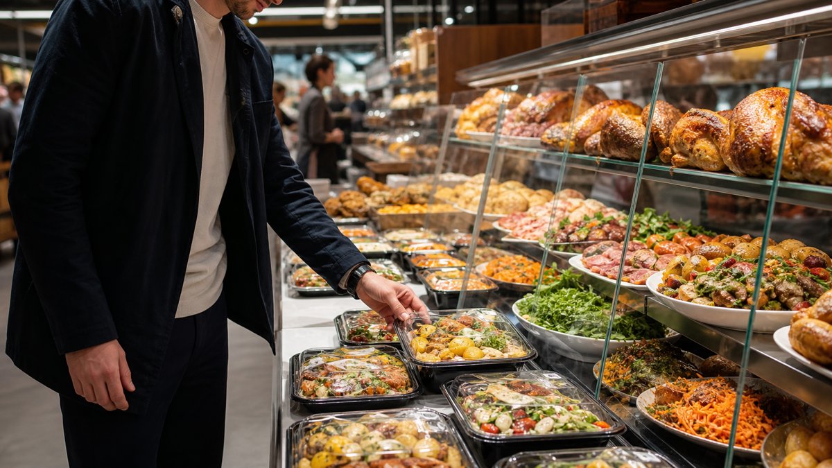 超市熟食市场规模超千亿 餐饮供应链加速向商超渠道转移