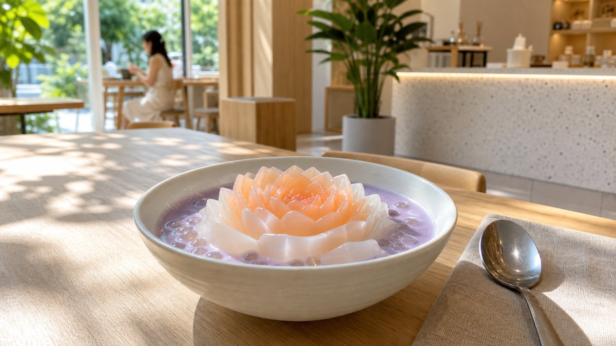 CFB接手鲜芋仙首推创新糖水,夏季限定浮花系列新品上市