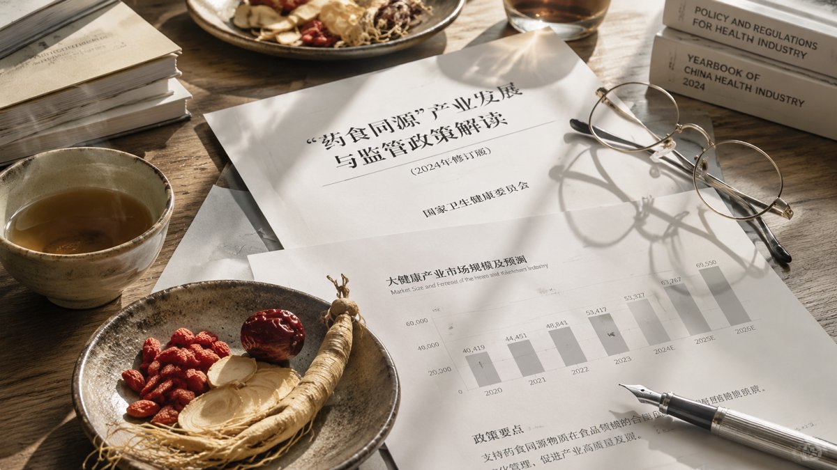 药食同源产业全周期政策梳理及红利与发展痛点剖析