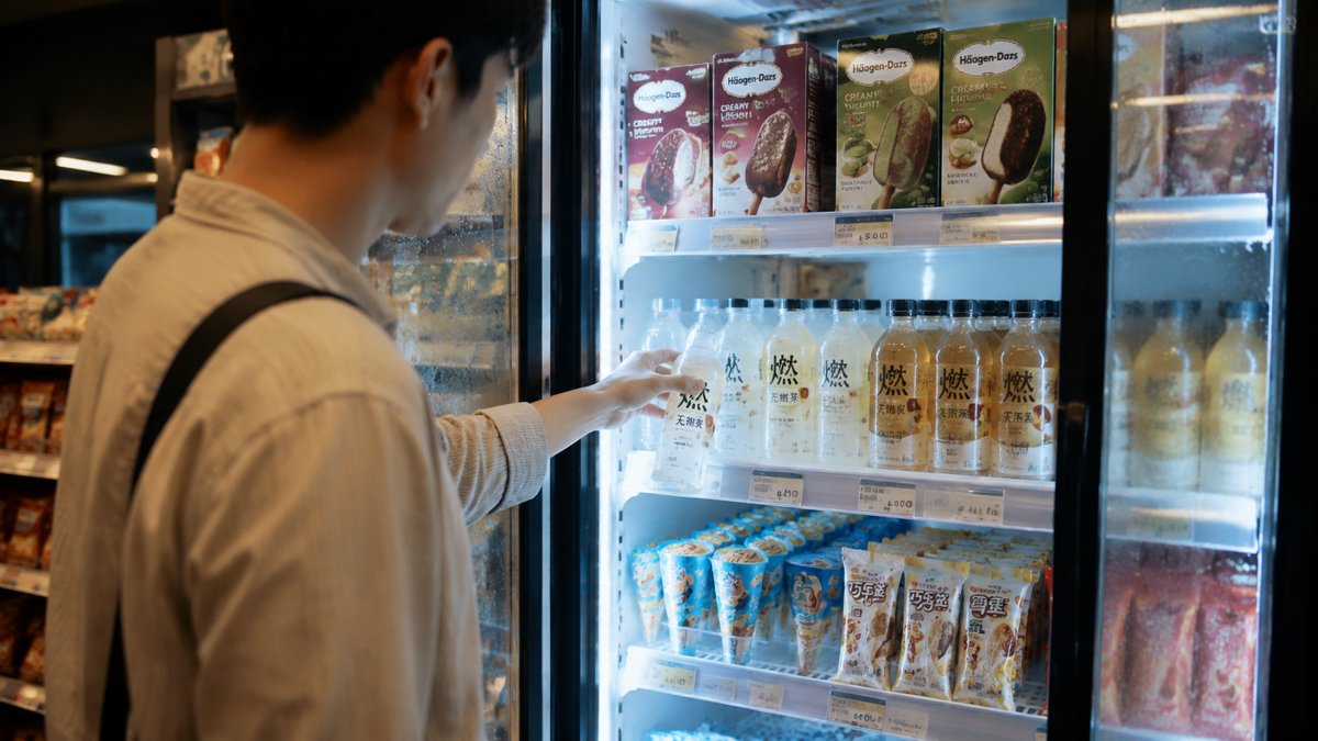 便利店饮料雪糕销售遇冷:高价冰品滞销,3至5元平价雪糕与无糖茶成补货重点