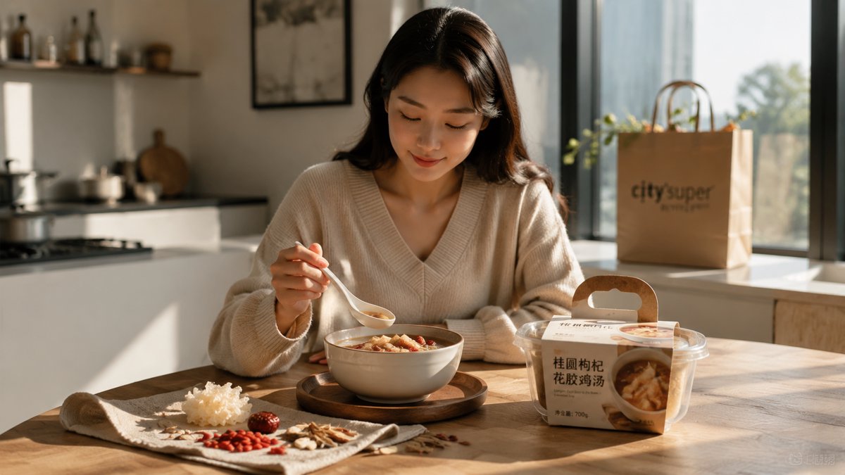 即食养生汤羹破局同质化:分化两大药膳品类,绑定盒马沃尔玛等渠道成关键