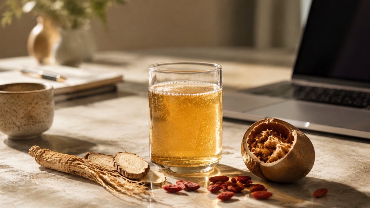 中式能量饮料配方解析:十大药食同源植物提取物核心成分与应用指南
