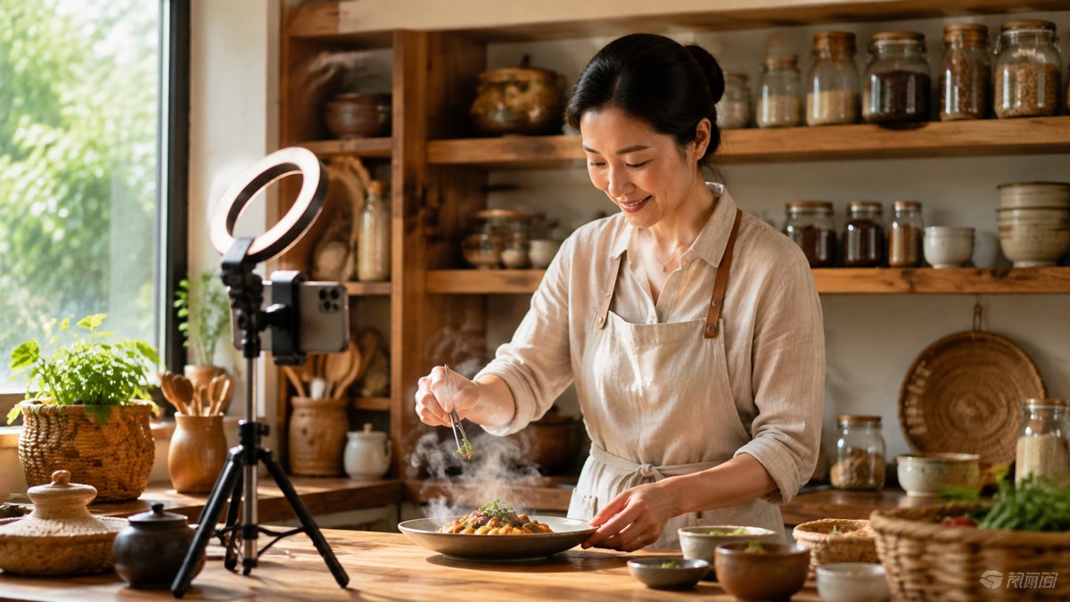 从家庭灶台到电商带货:女性创作者在抖音电商的家常菜变现之路