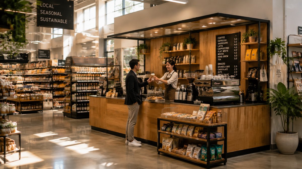 三只松鼠挪瓦咖啡布局店中店 零售品牌借传统商超客流实现低成本拓店
