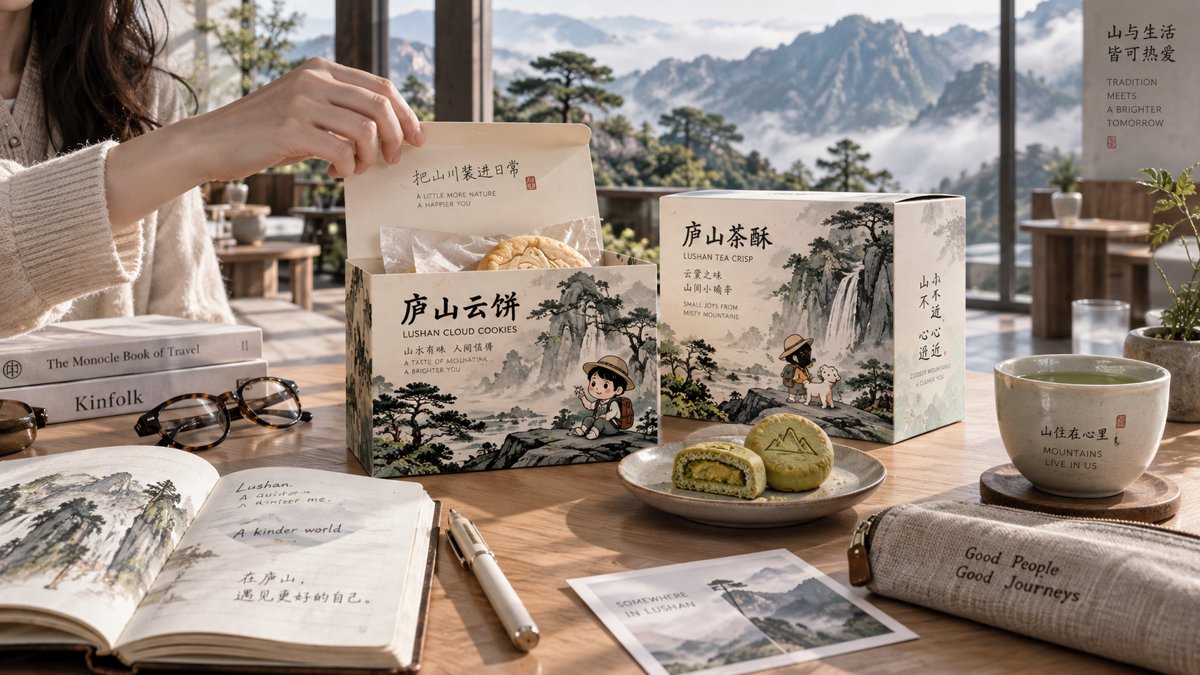 旺旺集团携手庐山文旅推出四款联名文创产品 加速文旅IP多品类布局