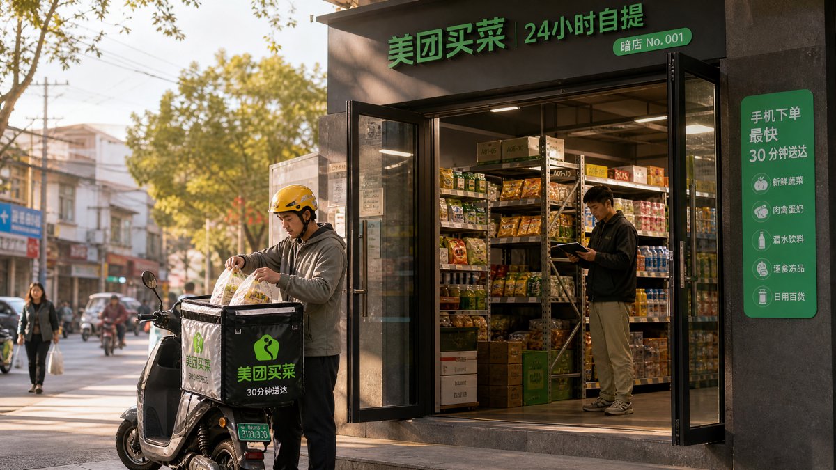 一线城市闪电仓亏损加剧 即时零售商家加速布局县城下沉市场