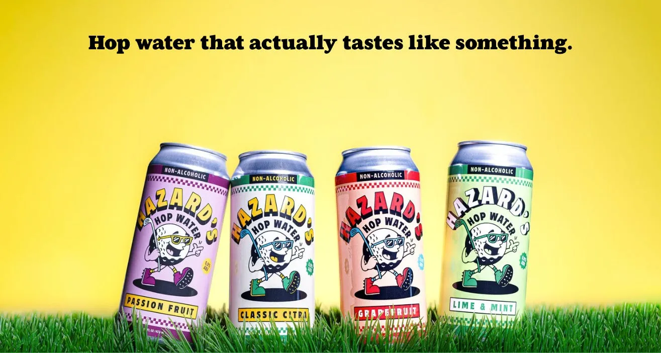 啤酒花水填补了无醇啤酒的健康空白